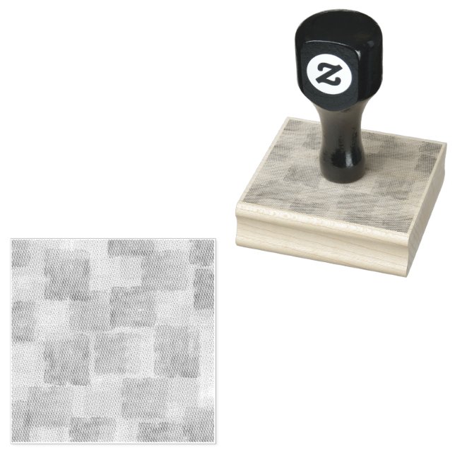 Carimbo De Borracha Scrapbooking em quadrados modernos (Carimbado)