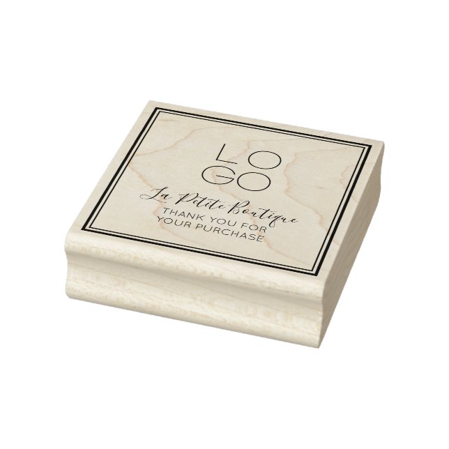 Carimbo De Borracha Script mínimo elegante Obrigado pela sua compra (Carimbo)