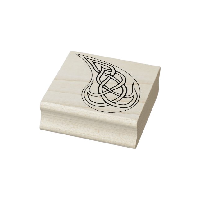 Carimbo De Borracha selo de arte celta do nó (Carimbo)