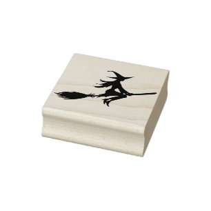 Carimbo De Borracha selo de arte de bruxas halloween