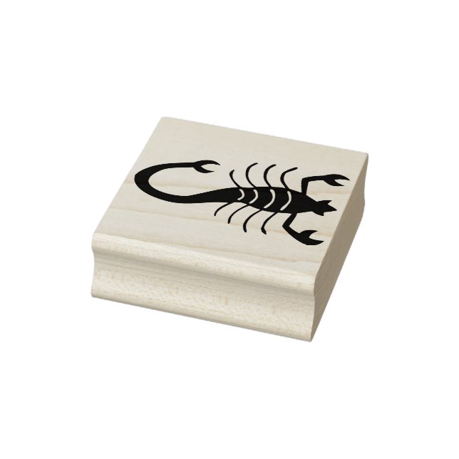 Carimbo De Borracha selo de arte do escorpião (Carimbo)