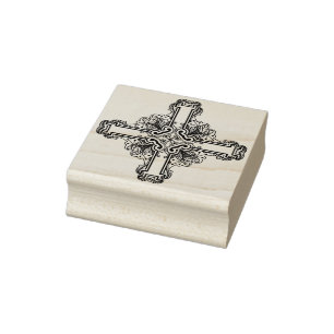 Carimbo De Borracha selo de arte ornamental vintage