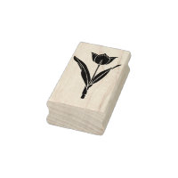selo de arte tulip silhouette