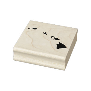 Carimbo De Borracha Selo de borracha contínuo da arte de Havaí