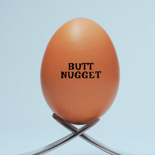 Carimbo De Borracha selo de ovo de nugget bumbum