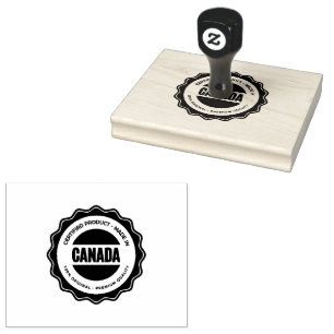 Carimbo De Borracha Selo de Passaporte do Logotipo do Canadá - Cabo de