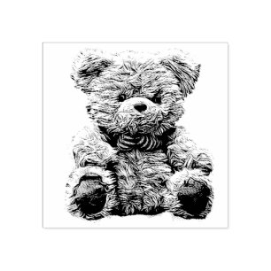 Carimbo De Borracha Selo do urso de ursinho