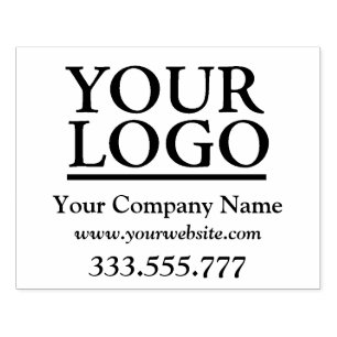 Carimbo De Borracha Seu logotipo, nome comercial, site, Rua de borrach