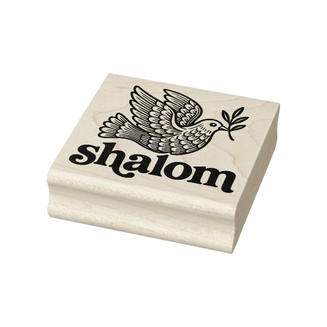 Carimbo De Borracha Shalom Pombo Paz Terra (Carimbo)
