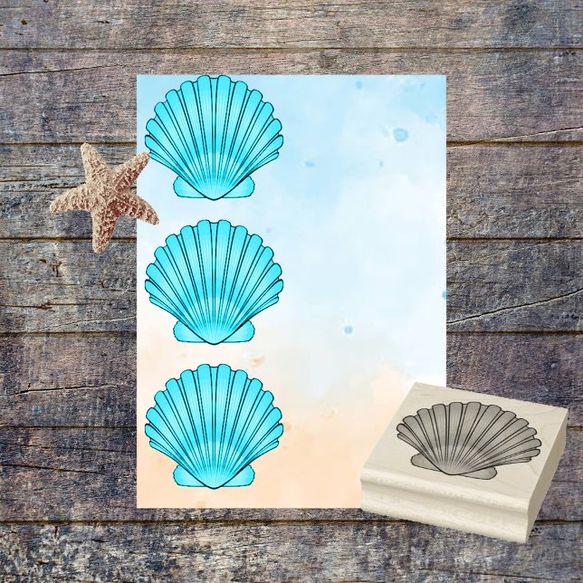 Carimbo De Borracha Shell (Criador carregado)