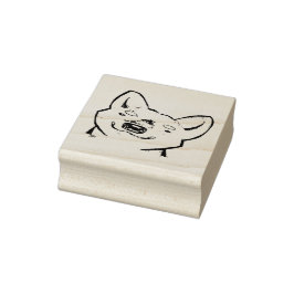 Carimbo De Borracha Shiba stempel