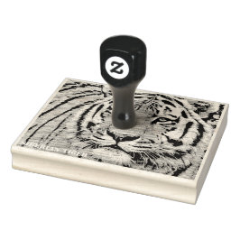 Carimbo De Borracha Siberian Tiger ラバースタンプ
