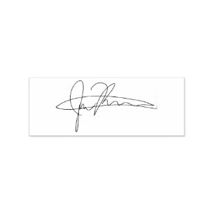 Carimbo De Borracha Signature