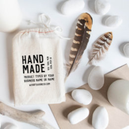 Carimbo De Borracha Simple Clean Vintage Look Handmade