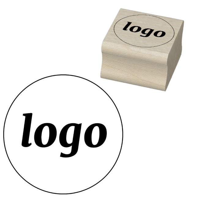 Carimbo De Borracha Simple Logo Branding Business Promotional (Simple logo business branding rubber stamp)