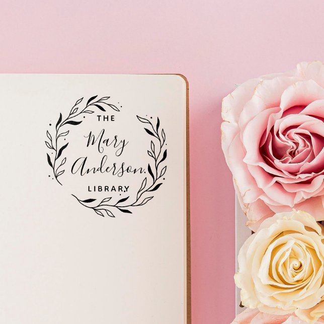 Carimbo De Borracha Simples Moderno Sai Da Biblioteca De (Criador carregado)