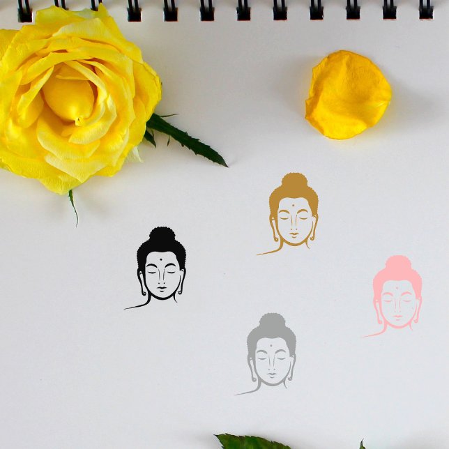 Carimbo De Borracha Sinal de Cabeça de Buda (Criador carregado)