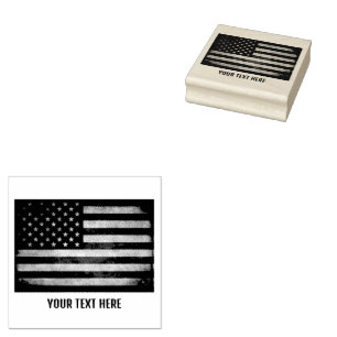 Carimbo De Borracha Sinalizador Personalizado Trendy USA
