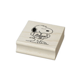 Carimbo De Borracha Snoopy Rubber Stamp
