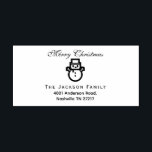 Carimbo De Borracha Snowman Merry Christmas Family Name<br><div class="desc">Torne-se criativo nesta época de férias com este encantador Snowman Felry de Natal com o selo de borracha do nome da família de Natal! Adicione um toque pessoal aos seus presentes ou cartões caseiros e torne-os verdadeiramente únicos. Com um bonitíssimo boneco de neve e espaço para o nome da sua...</div>