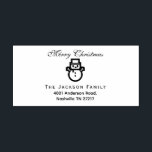 Carimbo De Borracha Snowman Merry Christmas Family Name<br><div class="desc">Torne-se criativo nesta época de férias com este encantador Snowman Felry de Natal com o selo de borracha do nome da família de Natal! Adicione um toque pessoal aos seus presentes ou cartões caseiros e torne-os verdadeiramente únicos. Com um bonitíssimo boneco de neve e espaço para o nome da sua...</div>