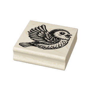 Carimbo De Borracha Sparrow da Liberdade Majestosa