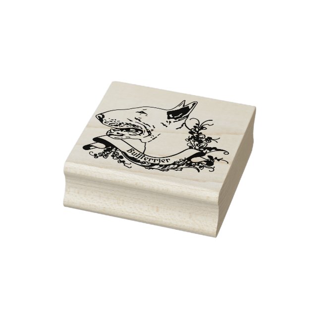 Carimbo De Borracha Stempe ANNO1900 mit Bullterrier (Carimbo)