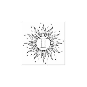 Carimbo De Borracha Sun Horoscope Gemini