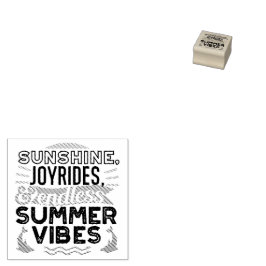 Carimbo De Borracha Sunshine & Joyrides - Citação infinita das Víblias