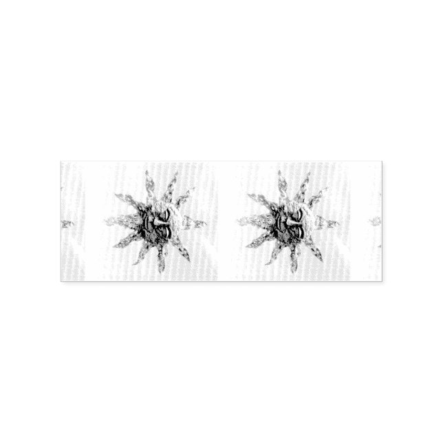 Carimbo De Borracha Superfaces em azul Thunder_Cove (Impressão)