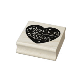 Carimbo De Borracha Sweet Kiss Rubber Stamp