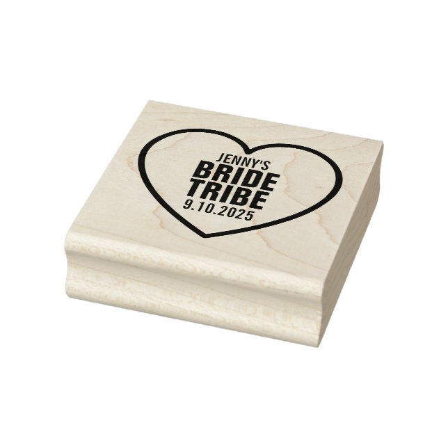 Carimbo De Borracha Swetheart Personalised Bride Tribe (Carimbo)