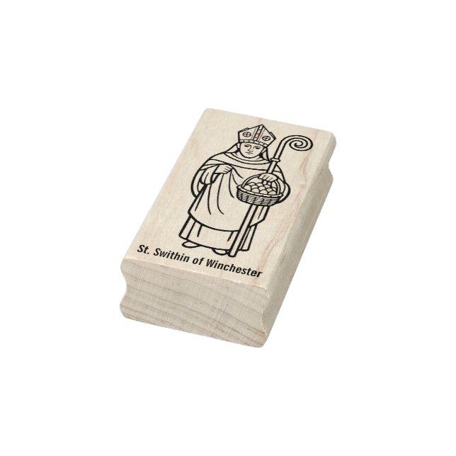 Carimbo De Borracha Swithin de Winchester (Carimbo)