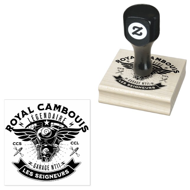 CARIMBO DE BORRACHA TAMPON ANCREUR ROYAL CAMBOUIS  (Carimbado)