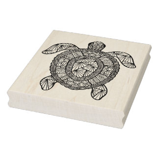 Carimbo De Borracha Tartaruga inspirada