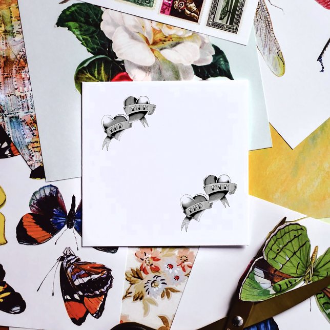 Carimbo De Borracha Tatuagem de Pai Vermelho da Mãe (Criador carregado)