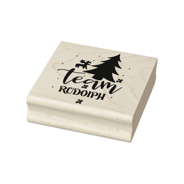 Carimbo De Borracha Team Rudolph (Carimbo)