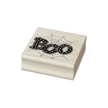 Teia de Aranha "Boo" de Halloween