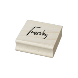 Carimbo De Borracha Terça-feira