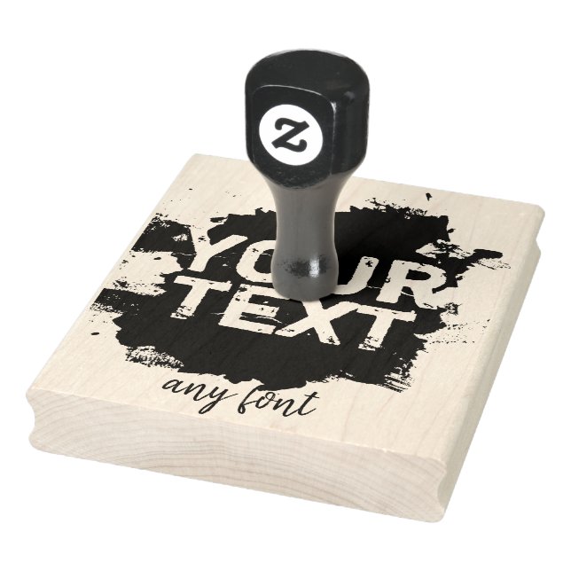 Carimbo De Borracha Texto e imagem personalizados (Carimbo)