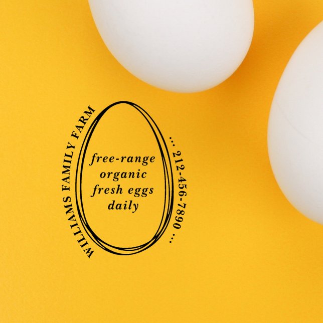 Carimbo De Borracha Texto Personalizado Rustic Simple Ochhouse Farmhou (Criador carregado)