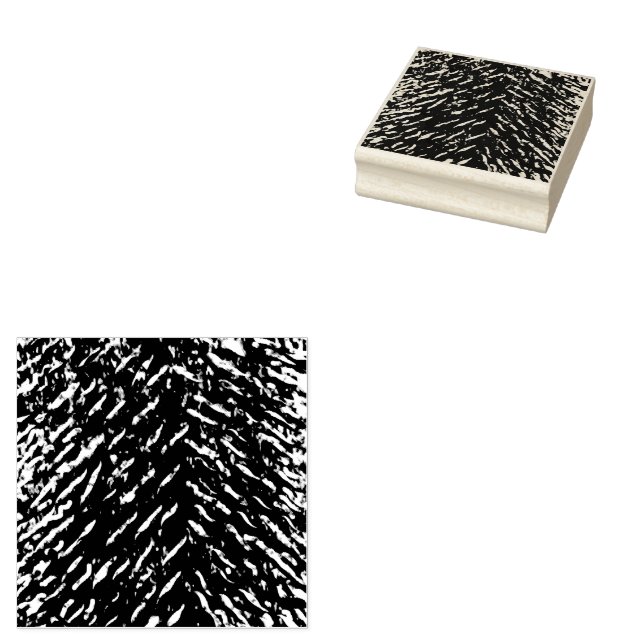 Carimbo De Borracha Textura Faux Wolf fur (Carimbado)