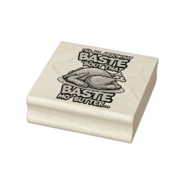 Carimbo De Borracha Thanksgiving Wood Art Stamp