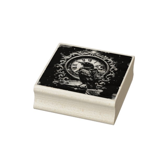 Carimbo De Borracha The Raven’s Clockwork Delivery  (Carimbo)