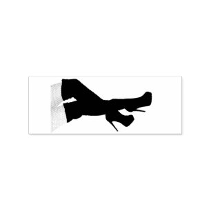 Carimbo De Borracha Thunder_Cove de Boots Thunder-high de Couro Preto