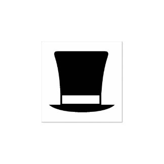 Carimbo de borracha "Top Hat"