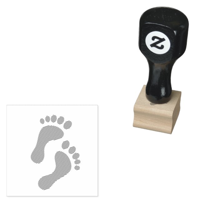 Carimbo De Borracha Trail Built Kids ZigZag Stamp (Carimbado)