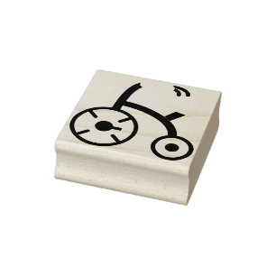 Carimbo De Borracha triciclo