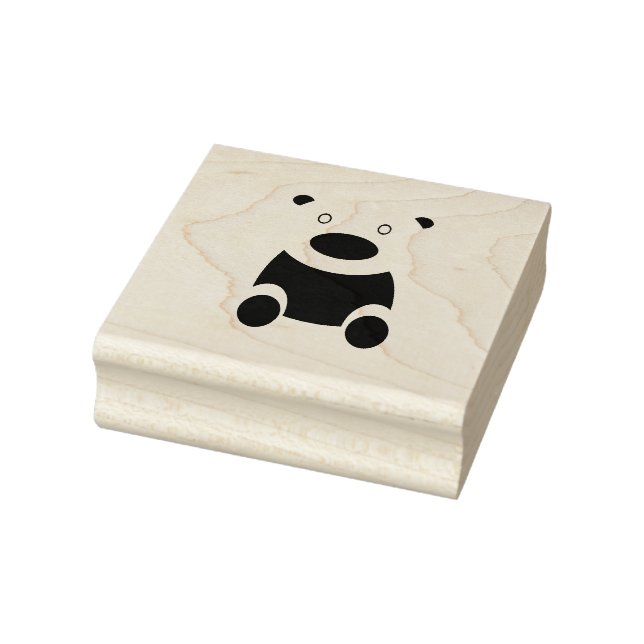 Carimbo De Borracha Turma-do-urso-pardo (Carimbo)