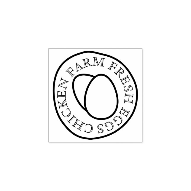 Carimbo De Borracha Two Double Egg Couple | Cute Food-Themed (Impressão)